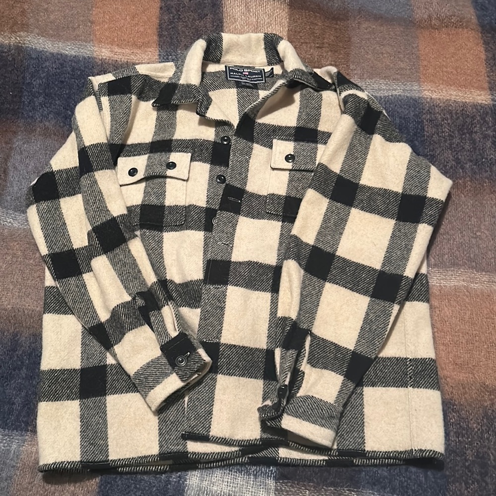 Polo wool coat